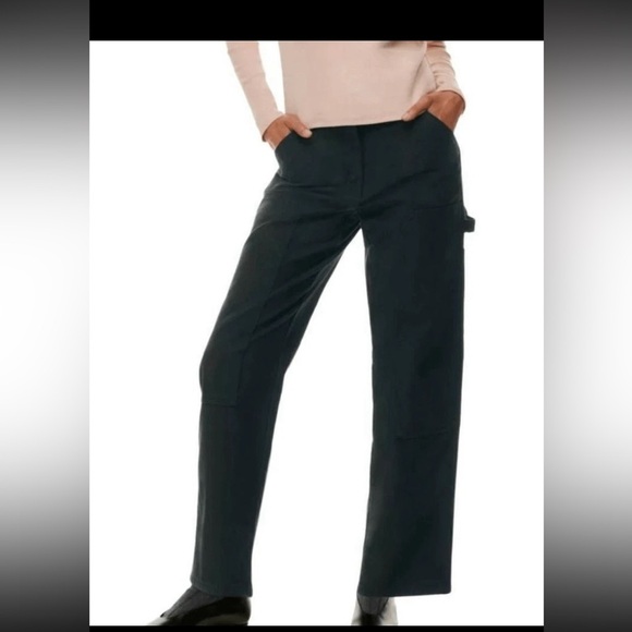 Aritzia Wilfred Free Brennan knee patch utility high rise pants size 4 - Picture 2 of 9